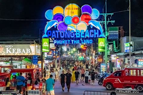 patong bangla road|phuket nightlife walking street map.